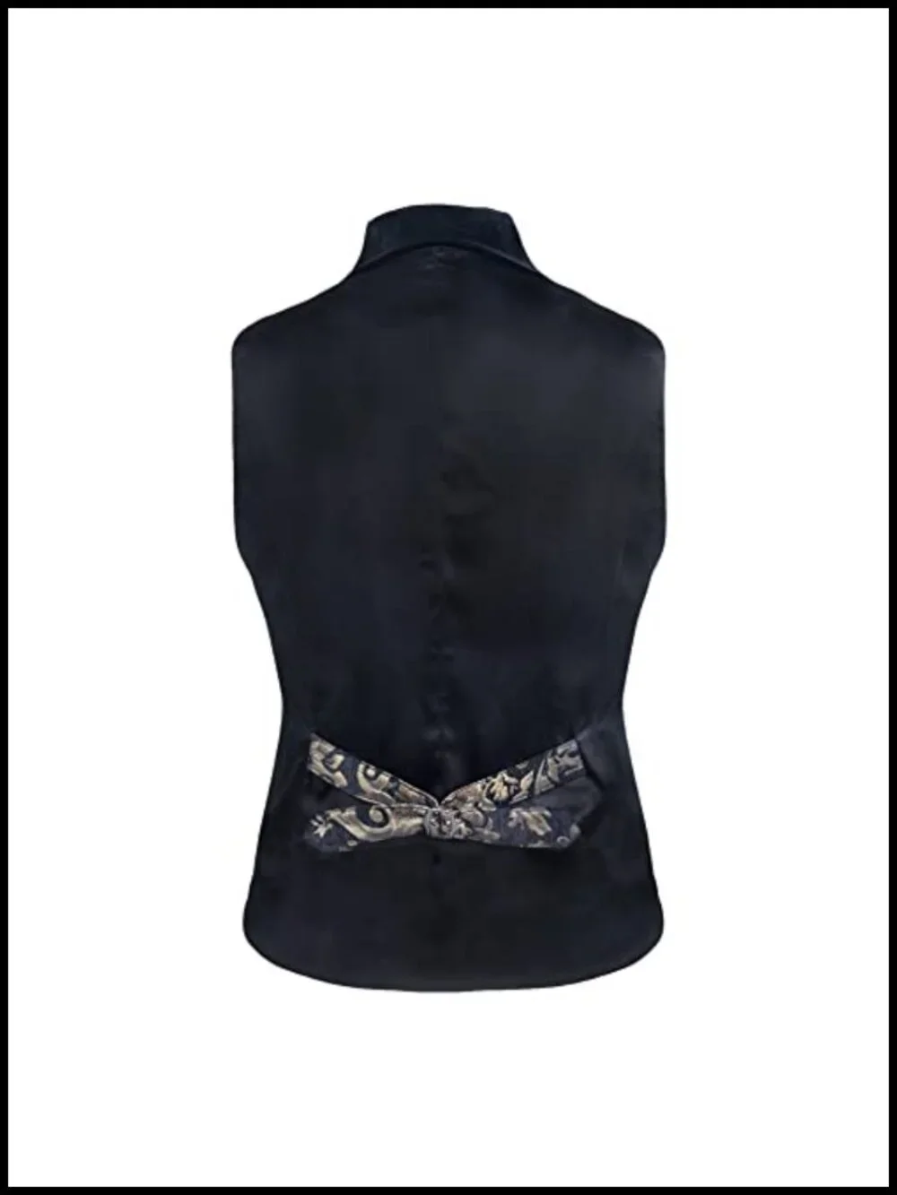 Men's Victorian Double Breasted Vest Gothic Steampunk Waistcoat Chenille